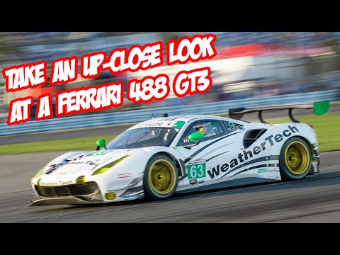 Ferrari 488 GT3 Evo Walk around with Cooper MacNeil