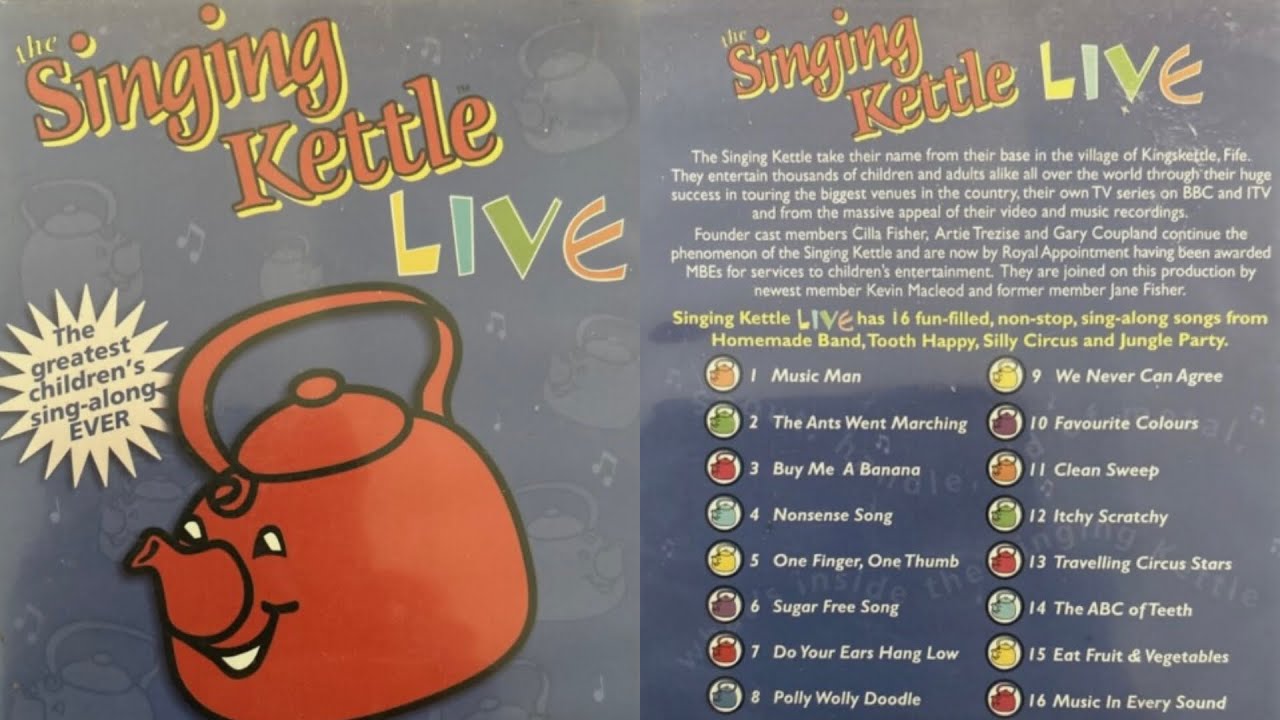 The Singing Kettle Live DVD (2002)