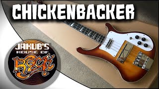 Video thumbnail for Neck through Chinese copy Rickenbacker bass 2019 REVIEW & DEMO by Jakub's House of ROCK