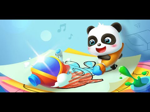 Little Panda's Kids Coloring Video