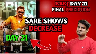 Kisi Ka Bhai Kisi Ki Jaan Day 22 Final Prediction || KBKJ Day 22 Box Office Collection #kbkj