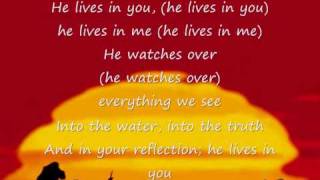 The Lion King II - He lives in you by Tina Turner (Sing-Along)