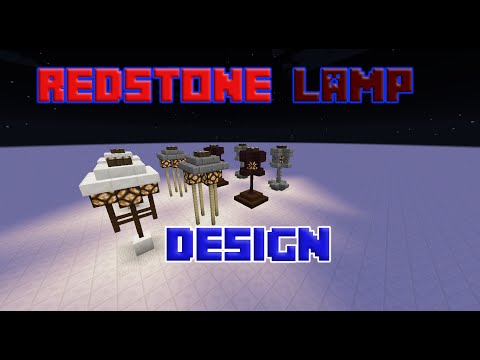 Lampade automatiche con Redstone Lamp! - ♣Idee design♣