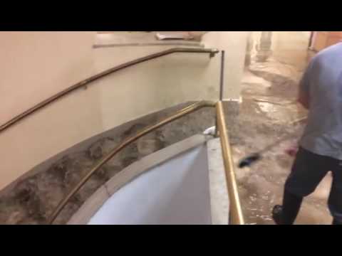 Así estaba el hospital de Toledo tras la tormenta