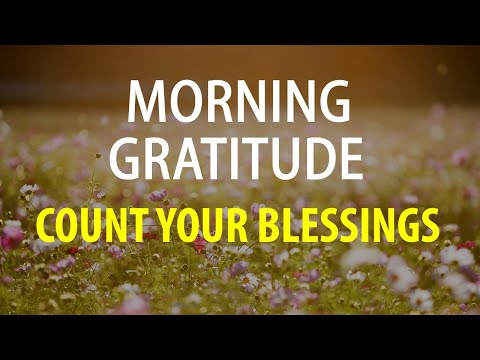 Morning Gratitude - I AM Grateful Affirmations (Listen Every Morning)