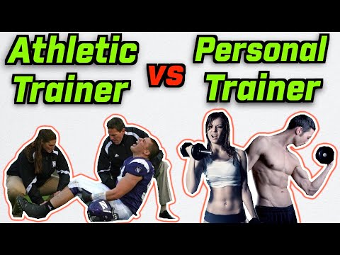 THE DIFFERENCE BETWEEN AN ATHELTIC TRAINER & PERSONAL TRAINER