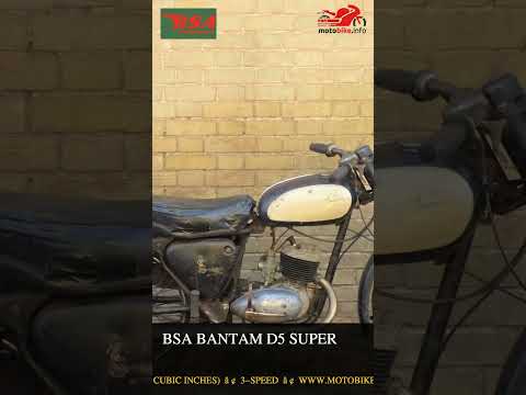 BSA Bantam D5 Super - Video 1