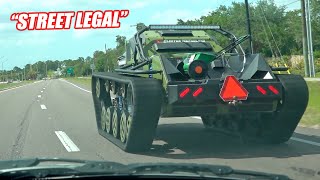 Driving a Tank To McDonald's - The American Dream