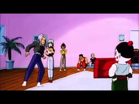 Dragon Ball Z   Baby Trunks Pulls Future Trunk's Hair