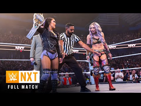 FULL MATCH: Roxanne Perez vs. Giulia | NXT Women’s Title Match: NXT, Oct. 1, 2024
