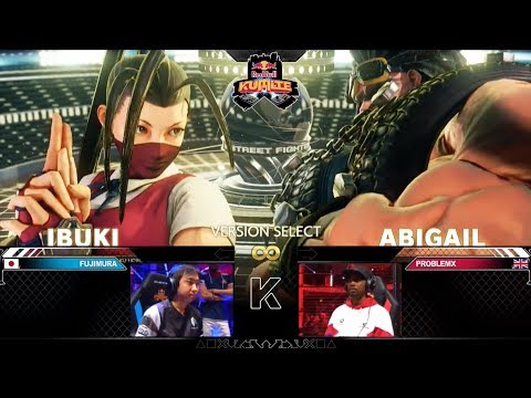 GRAND FINALS!!! - Street Fighter 5 - Fujimura vs ProblemX |  Red Bull Kumite 2018