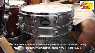 Video thumbnail for Yamaha Jimmy Chamberlin Signature Snare 5.5x14 - The Drum Shop North Shore by Nate Morrison Drums