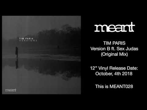 Tim Paris - Versions EP
