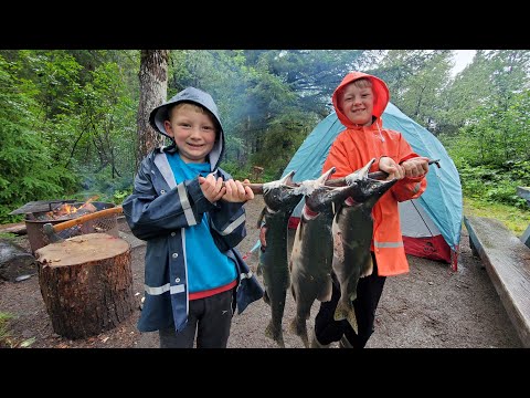 3 Days Camping & Catching Salmon in Alaska - Floating the Kenai River