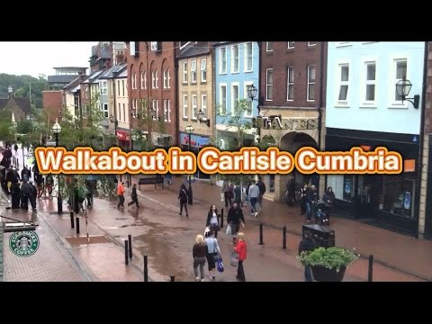 Walkabout in Carlisle Cumbria