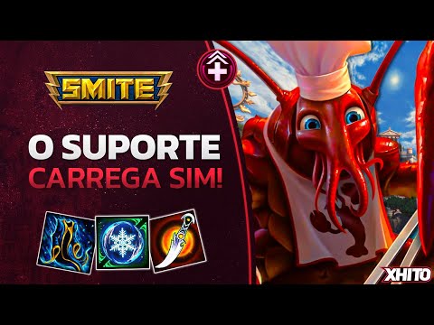 Dá pra carregar jogando de SUPORTE? KHEPRI SUPORTE - ⚡ Smite BR Ranked Conquista