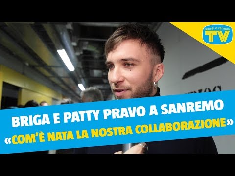 Sanremo 2019 | Intervista a Briga: «Con Patty Pravo una bellissima collaborazione»