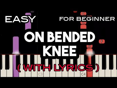 ON BENDED KNEE ( LYRICS ) - BOYZ II MEN | SLOW & EASY PIANO