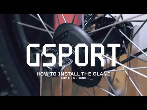 GSPORT BMX | G.L.A.N.D. Universal Hub Guard - Zip Tie Method