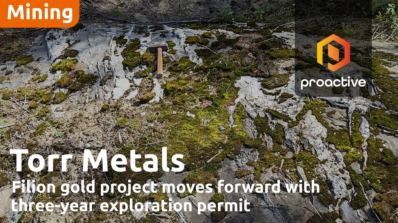 Torr Metals' Filion gold project moves forward with three-year exploration permit