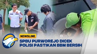 Petugas Kepolisian di Purworejo Cek Pertalite di Sejumlah SPBU - [Newsline]