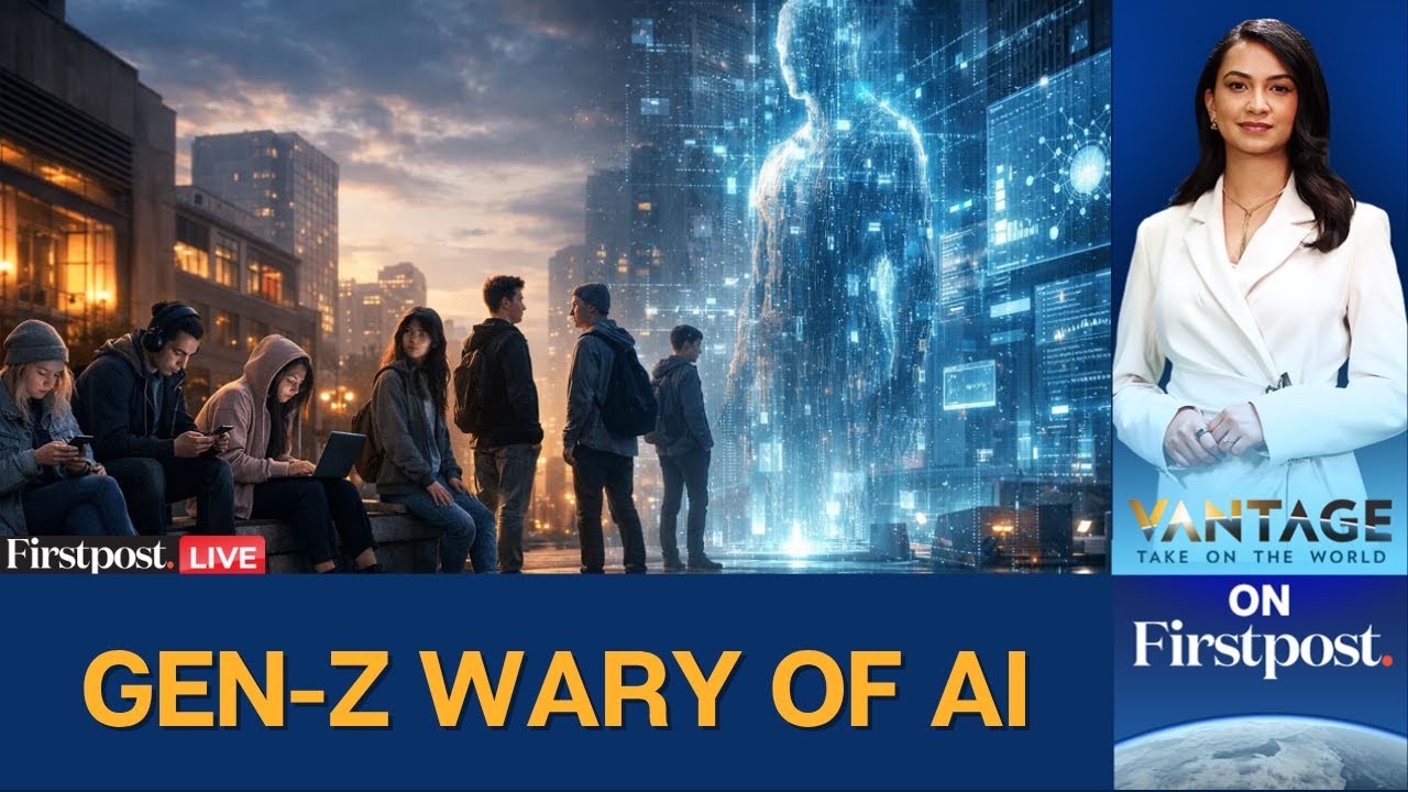 Gen Z Vs AI LIVE: Gen-Z Scared of Artificial Intelligence? Here's Why | Vantage on Firstpost