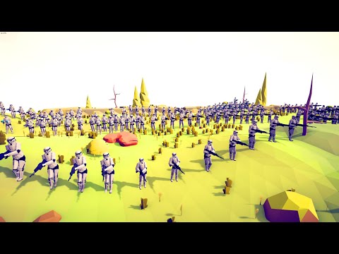 CAN 200x STORMTROOPER CLEAR ENEMY BASE? - Totally Accurate Battle Simulator TABS