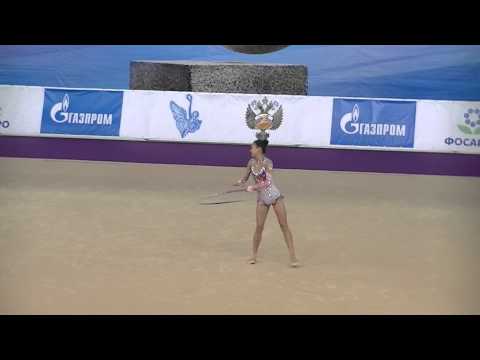 Son Yeon Jae (KOR)  hoop   World Cup S-Petersburg 2013 Qual