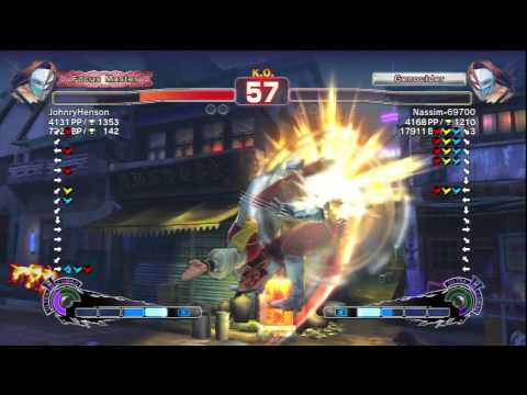 JohnryHenson (Vega) Vs Nassim-69700 (Vega) SSF4 AE Ranked Matches - PSN