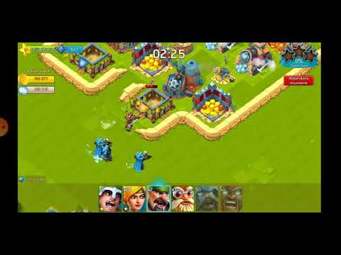 Cloud raiders :attack with draconic troops Warlord and Dark Mage