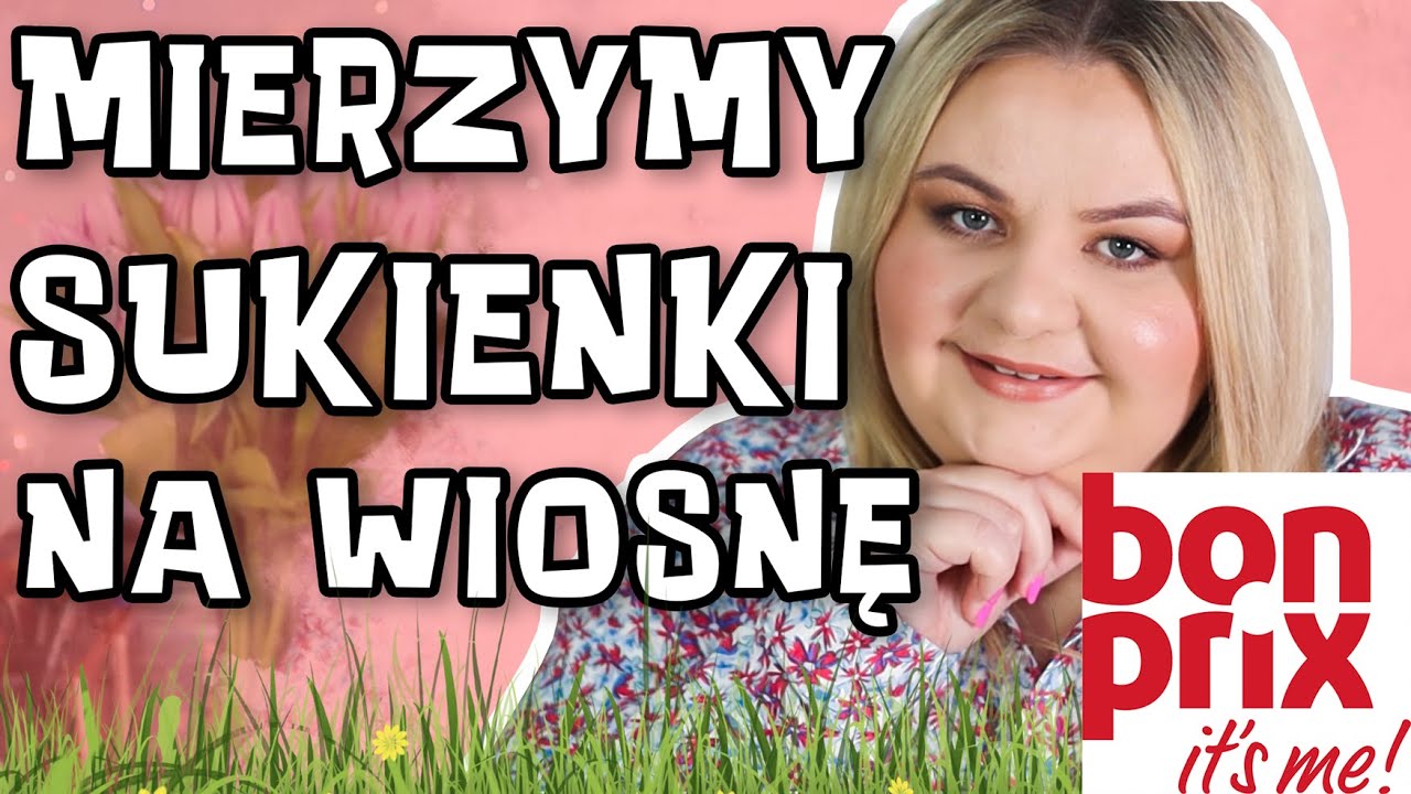 🌸🌸 WIOSENNE SUKIENKI Z BONPRIX I MIERZYMY PLUS SIZE I SKLEP PLUS SIZE I MADZIOF