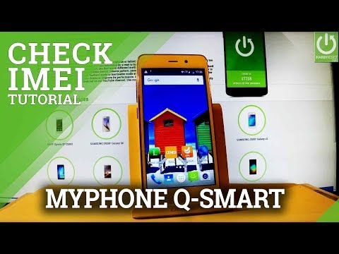 Check IMEI in myPhone Q-SMART LTE - IMEI Information / Read SN