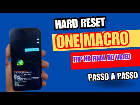 Hard reset motorola one macro