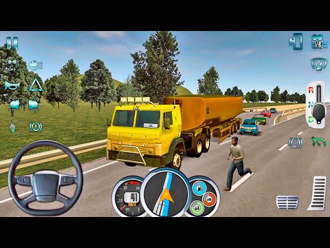 Euro Truck Driver 2018 #50 - Milk Transport! - Truck Games Android gameplay