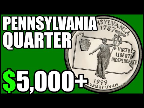 1999 Pennsylvania Quarters Worth Money - How Much Is It Worth and Why, Errors, and Varieties