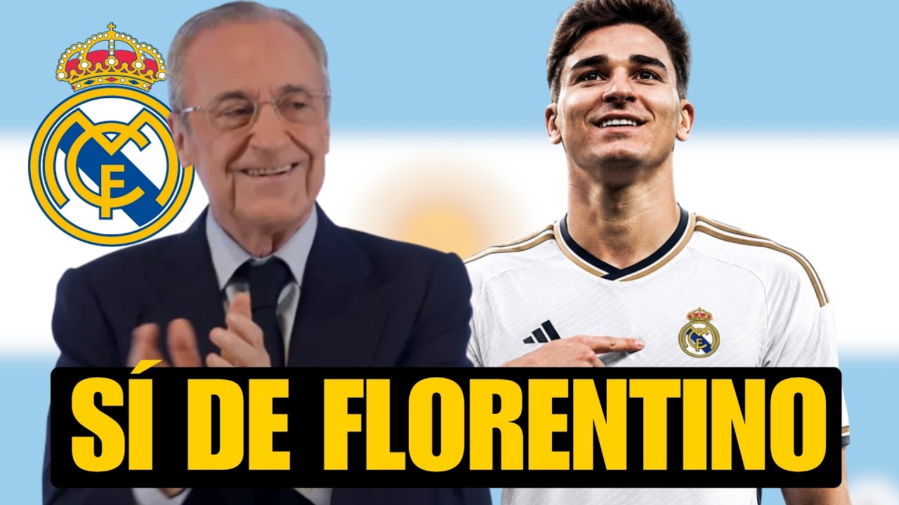 FLORENTINO VA A POR JULIÁN ÁLVAREZ: ASÍ ESTÁ EL TEMA DEL GALÁCTICO