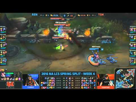 TSM vs renegades freeze and bjergsen great escape