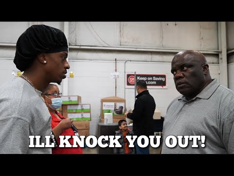 Big Man Wants To Fight Me!