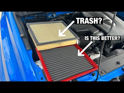 Toyota Tacoma K&N Dry Air Filter Upgrade.