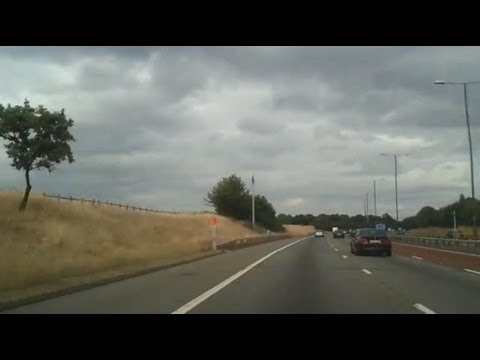 Driving in London - Heathrow T5 to London South Kensington (M4)