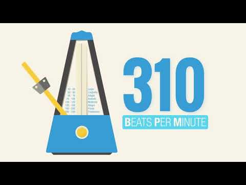 310 BPM Metronome | The BLuetiFuLL MeTRoNoME
