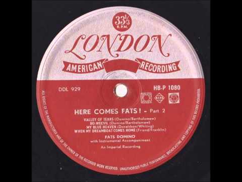 Fats Domino - Valley Of Tears - [from 10 inch LP - Here Comes Fats]