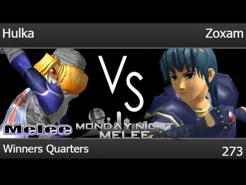 MNM 273 - Hulka (Sheik) vs Zoxam (Marth) Winners Quarters - Melee