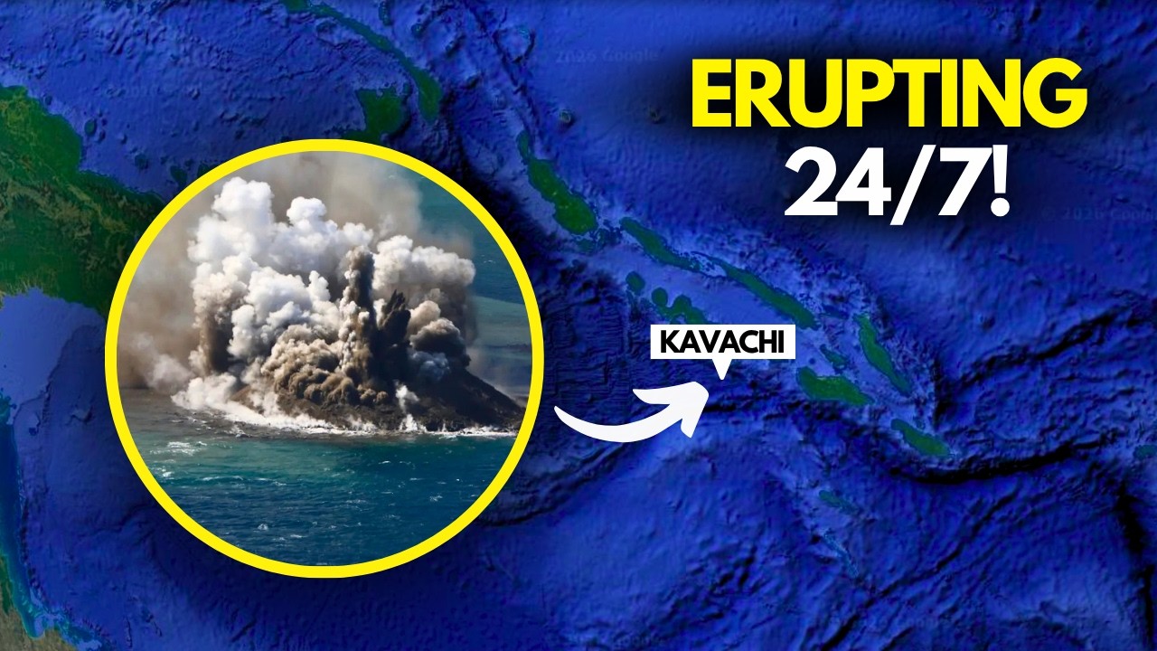 Kavachi: The Pacific's Dangerous Underwater Volcano That Erupts Non-stop!