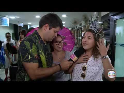 Encontro com Fátima Bernardes 01/03/2019 - Foliões lotam a Rodoviária do Rio de Janeiro