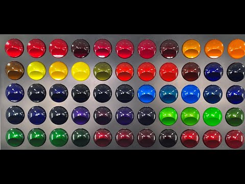 candy2o Color Chart
