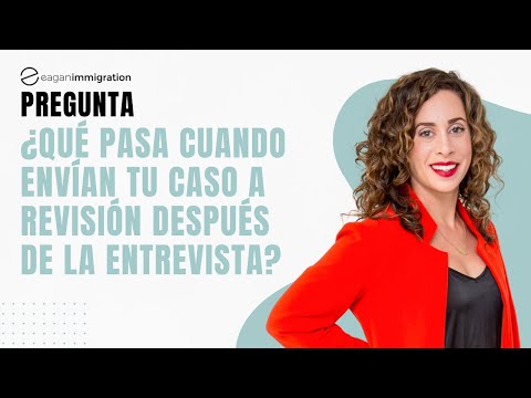 “What happens when your case is sent for review after the interview?”