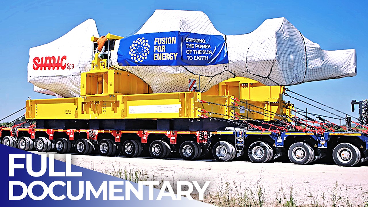 Giant Magnet for the World's Largest Fusion Reactor | Mega Transports | FD Engineering