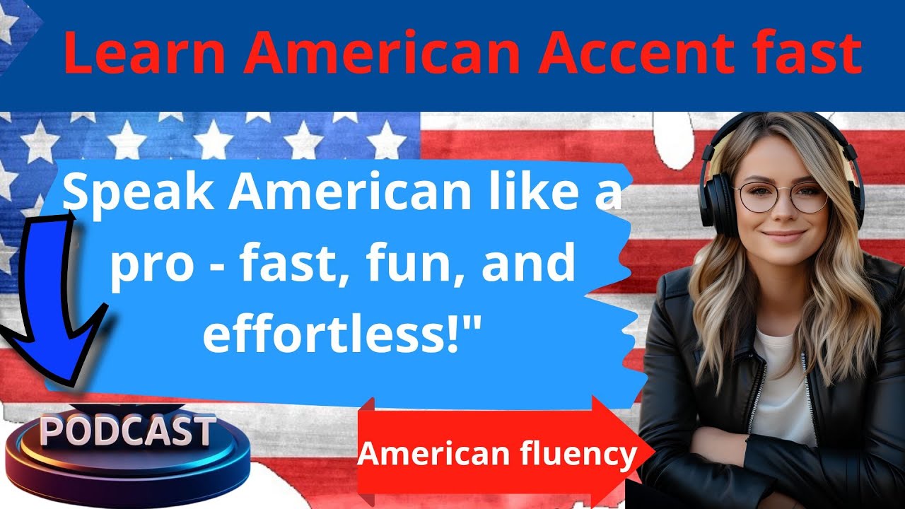 Learn American  Accent Fast  conversation podcast Learn American English with US Election