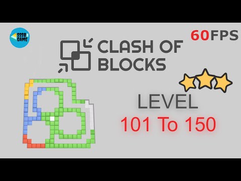Clash of Blocks: Level 101 To 150 - 3 Stars , iOS/Android Walkthrough - YouTube